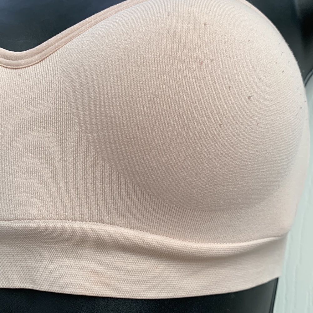 Auden Strapless Push Up Wireless Seamless Bandeau Bra - Picture 3 of 8